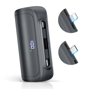 yVoz oCobe[ 6800mAh y 100g ^ MFiKF LightningRlN^[ & ^CvCP[u Type-C|[go 2䓯[d gя[d X}z[d 2.4A }[d R[h