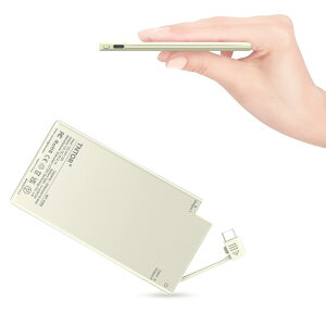 TNTOR oCobe[ y ^ iPhone 17/16/15Ή Xperia Sony AQUOS Galaxy XiaomiȂǑΉ X}z[d  6.8mm 5002mAh Type-CP[u ^ѕ֗ nk/䕗/ЊQ/s/op PSEF؍ pX