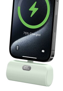 JVGoal oCobe[ 5000mAh yʏ^ Type-C/o @݉ s/h/AEghAp PSEF؍ X}z[d iPhone16/15/AndroidΉ (CgO[)