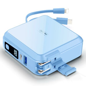 Pnvruy oCobe[ 15000mAh RZǧ^ e }[dyPD18W type-c&PD20WiPhoneΉP[u/܏􎮃vO/PD18WType-C̓|[g/22.5WUSB-AzX}z[d 3䓯[d vOt