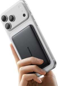 Baseus AM41 oCobe[ ^0.9cm CX 5000mAh MagSafeΉ }OZ[t }Olbg J[hTCY RpNg PD20w }[d PSEF؍ y ^ iPhone 17 Pro Max/17 Air/16/15/14/13/12 Ή