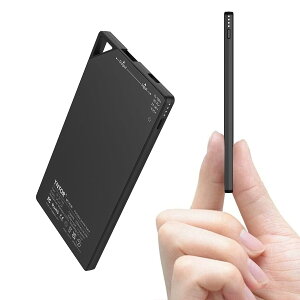 TNTOR oCobe[ y ^  6mm 5000mAh X}z[d ^ѕ֗ iPhone 16/15/14/13/SE 3/12/11 Max/AQUOS/Xperia/Galaxy/Pixel/Xiaomi/OPPO/HUAWEIɑΉ nk/ЊQ/s/op (ubN)yPSE