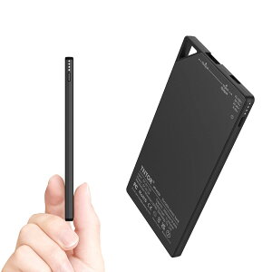 TNTOR oCobe[ y ^  6mm 5000mAh X}z[d Type-C ^ѕ֗ Android&iPhoneΉ nk/ЊQ/s/op (ubN)yPSEF؍ρz