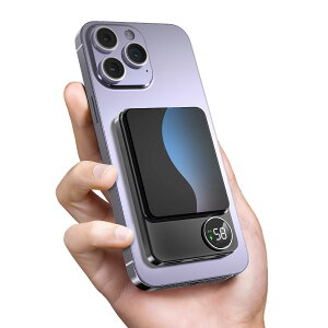 MagsafeΉ oCobe[ }Olbgy10000mAhe&CX[d&PD22.5W}[dzCXoCobe[ ^ y Type-Co͌p CX[d }OZ[t[d