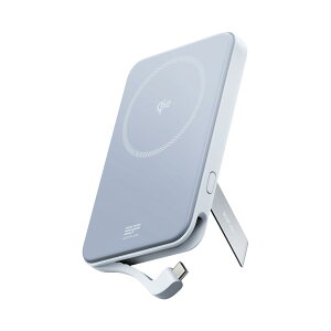 EcoFlow oCobe[ 5000mAh GRt[ PD 30W}[dΉ Qi2CX[dΉ }OlbgCX[dΉ foCX2䓯[d X^ht USB-CP[ut MagsafeoC