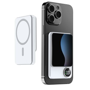 oCobe[ MagsafeΉy15WCX[d/20W Type-C|[go/PD22.5W}[dzCXoCobe[ }Olbg e ^ y10000mAh X[d }OZ[t[