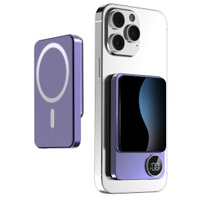 oCobe[ MagsafeΉy15WCX[d/20W Type-C|[go/PD22.5W}[dzCXoCobe[ }Olbg e ^ y10000mAh X[d }OZ[t[