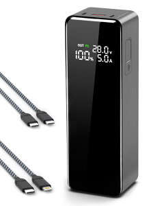 AHEHO eʃoCobe[ 40000mAh PD140W}[d ō5Ao͑Ή fW^cʕ\ Type-Co͌p 3䓯[d\ PSEF X}zgя[d RpNg c^fUC ^ѕ