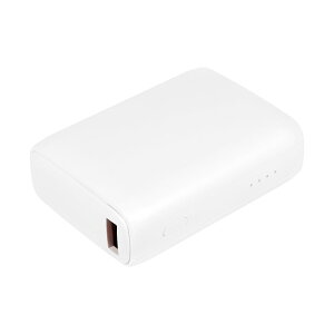 �I�E���e�b�N ���o�C���o�b�e���[ 10000mAh 37Wh PD30W 2�䓯���[�d PSE�K�� USB-C Type-C�|�[�g USB-A Type-A�|�[�g LED�c�ʊm�F �e��ی�@�\���� �z���C�g OEC-LPB10020-WH