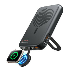 yVo10000mahoCobe[z Galeces CX[d iPhone/iWatch/AirPods 3 in 1 Mag-Safe oCobe[ AbvEIb`p[d ܂肽ݎ ő20W}[d Type-C i-Phone 12-16/iWa