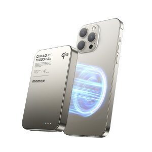 MOMAX Qi2F oCobe[ MagSafe }OZ[t 10000mAh 15W}[d CX[d }Olbg e PD20WΉ L[dΉ RpNg 2䓯[d iPhone 16 / 15 / 14 / 13 / 12 V[Y