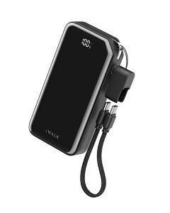 iWALK oCobe[ ^CvcyPD 30W}[dE10000mah eʁEX^htE2025NVo z^ y type-c & type-c P[ut gя[d RpNgUSB-A USB-C o 2䓯[d fB