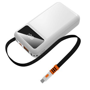 y2025ƊEV݌vzLUCKYDUO oCobe[ 10000mAh e 莮 P[u }[dUSB Type-Co͓͑Ή oC obe[ X}z[d d[h ^ gя[d