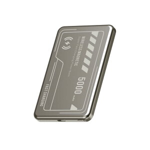  oCobe[ MagSafeΉy2025NŋŁz5000mAh y ^ ^ 15WCXo PD20W}[d Type-Co̓|[g 2䓯[d\ }OZ[t[d LEDcʕ\ PSEF؍ς C