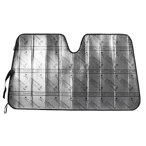 �_���g��(Dulton) �ԗp�T���V�F�[�h L �V���o�[ FOR CAR LIFE �t�����g�K���X ������ �Ռ� �ՔM UV�J�b�g �ԓ����x�㏸�h�~ ����780mm ��1400mm ���s4mm YZ-0902L/SV AUTO SUNSHADE REPEAT L SILVER