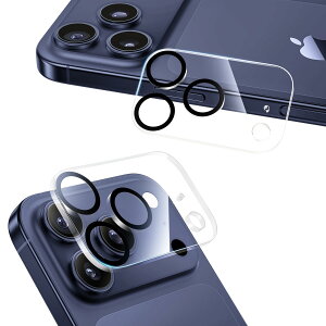 NIMASO �J�����t�B���� iPhone 17 Pro �Ή� �J�����ی� �����Y�J�o�[ �A�N���� 9H�d�x �S�ʕی� �������� �I�o�I�[�o�[�h�~ �����K���X �w��h�~ ������ �h�o �\��t���ȒP ��Phone 17 Pro ��p �J����
