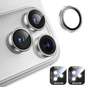 MAGIC JOHN �J�����t�B���� �Ή� iPhone 17 Pro/Pro Max �S�ʕی� �L�Y�h�~ �����ߗ� �܂�h�~ �A���`�O���A iphone �J�����ی� �ϏՌ� �J�����J�o�[ ������� �K�C�h�g�t�� �\��₷�� �J�����J�o�[ ��