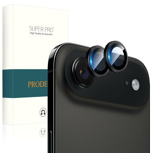 PRODELI For iPhone Air (2025) ��p �J�����t�B���� �A���~�������{AR�����ߗ� �ϏՌ� �d�x9H �L�Y�h�~ �����ߗ� �����K���X �h���� �C�A�[�� �I�o�I�[�o�[�h�~ �P�[�X�Ɋ�?�Ȃ� �A�C�t�H�� 17 air �p