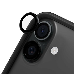 RHINOSHIELD CmV[h JیtB iPhone 17 / 16 Plus / 16Ή | 9HKXJیtB - ϏՌ Ϗ x Uh~ - ubN