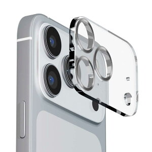 Premium Style iPhone17Pro �p �J�����t���v���e�N�^�[ [�N���A/���^���V���o�[] PG-25BCLG06SV