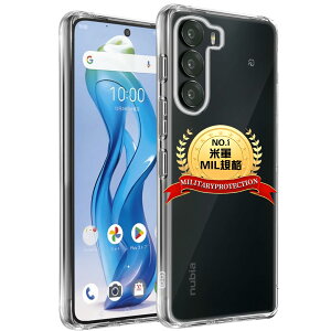 Fierymoto ZTE nubia S 5G A403ZT �P�[�X �N���A nubia S 5G �p �J�o�[ ���� MIL�K�i �ϏՌ� ���ϖh�~ A403ZT �p �P�[�X �蒠�^ ���C�����X�[�d�Ή� SGS�F�� ���� �P�[�X �X�����h�~ �l������~ �U�M���H �y��
