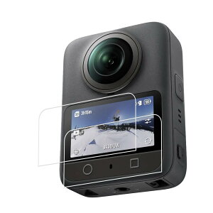 �y2���Z�b�g�zKPNS ���{�f�ސ� �����K���X DJI Osmo 360 �p �K���X�t�B���� �J�����t�B���� �ی�t�B����