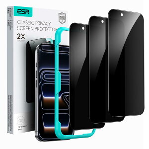 ESR iPhone 17 Pro �K���X�t�B���� �`�����h�~�y3������+ �K�C�h�g �z �����ߗ� �ČR�K�i�� �w��h�~ �ȒP���t���c�[���t�� ��?�z�� ��Phone17 Pro �t�B���� �̂������h�~ 9H�d�x �Ռ��z�� ��U�h