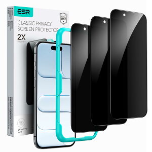 ESR iPhone Air �K���X�t�B�����y3������+ �K�C�h�g �z �����ߗ� �ČR�K�i�� �w��h�~ �ȒP���t���c�[���t�� �����z�� iPhone Air �t�B���� �̂������h�~ 9H�d�x �Ռ��z�� ��U�h�~ iphone�G�A�[��