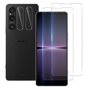 Ή Xperia1 V SO-51D KXtB y 2+2Zbg- YɎqf z xperia1v tB (2) +YیtB (2) SOG10 / XQ-DQ44 KX 炳 GNXyA 1 V Yی P[X y