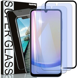 NutmegyKChgt 2ZbgzΉ Galaxy A25 5G KXtB u[CgJbgy{ɎqfސzMNV[A25 یtB SC-53F SCG33 KX tB ڂ̔y