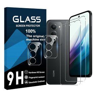 cronincards �Ή� Xiaomi Redmi 15 5G �K���X�t�C���� �{ �����Y�ی�t�B�����i2+2�����j�y ���Y���Ɏq�f�� �����K���X �t�� �z�Ή� Xiaomi Redmi 15 5G �Ή� �V���I�~ ���b�h�~�[ 15 5G �ی�t�B�����y 9H�d