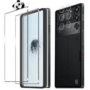 RedMagic 10 Pro �ی�t�B���� 2��+ RedMagic 10 Pro �J�����ی� 2��+�K�C�h�g�t�� �\�ʍd�x9H RedMagic 10 Pro / 10 Pro+ �t�B���� �����^�b�`�\�t�� �C�A�[�� �Ռ� redmagic 10 pro plus �p�� �K���X�t�B���� ���N��