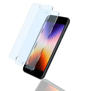 y2ZbgzΉ iPhone SE 3 (2022) KXtB iPhone 8 p̕یtB ͂ی ڂ̔y \tȒP z CA h~Uh~ Ή iPhone 6/6s /iPhone7/ SE 2 t