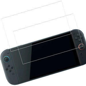 KPNS �K���X�t�B���� Switch 2 �p (2��)�K���X�t�B�������{���Ɏq�f�ލ̗p �S�� �ی�t�B���� �����K���X �t�B�����ی�t�B����