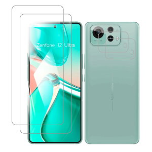 �y2+2�zFor Zenfone 12 Ultra �p�̃K���X�t�B���� �t���t�B���� �d�x9H ���� �����ߗ� �C�A�[�� �w��h�~ ��U�h�~�yHcsxlcj�z(Zenfone 12 Ultra)