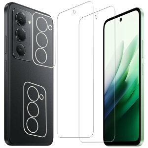 �y2+2������zKPNS ���Y�Ɏq�f�ސ� �Ή� Redmi 15 5G �K���X�t�B���� (2��) + �J�����t�B���� (2��) �S�ʕی� �����K���X �ی� �t�B����