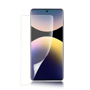 �y�K�C�h�g�t���E�ȒP�ȓ\��t�����zRedmi Note 14 Pro 5G �K���X�t�B���� �_�炩��TPU�f�� �w��F�ؑΉ� �������ɂ��� �C�A�[�� ���C�� Redmi Note 14 Pro+ 5G �p �ی�t�B���� �S�� �ی� 3D�Ȗ� �p�Ȃ�