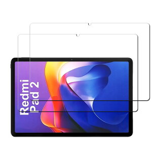 ?�� Xiaomi Redmi Pad 2 �p�̃K���X�t�B���� Xiaomi Redmi Pad 2 �p�̃t�B���� 9H���� ���˖h�~ ��U�h�~ �w��h�~ �C�A�h�~ �������� �ϏՌ� �����z��