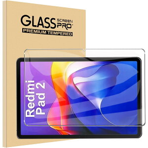 �y1���Z�b�zFor Redmi Pad 2�t�B���� 11�C���` �ی�t�B���� 9H�d�x �C�A�h�~ �ώw�� ��U�h�~���� �t���ی� �ϏՌ� �S�ʕی� ���{���Ɏq�� Redmi Pad 2