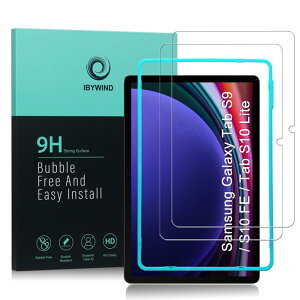 Ibywind Samsung Galaxy Tab S9/Tab S10 FE/Tab S10 Lite KXtB 2 یtB KChgt YJo[i1jwʃV[gi1j 菝h~ϏՌdx 9HKXtBy炩ȎG
