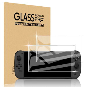 [2���Z�b�g] for Switch 2 �ی�t�B���� [YEZHU] �K���X�t�B���� ���{���Ɏq�f�ސ�9H�d�x�̉t���ی� 0.3mm �����^ �A�T�q�K���X�̗p �ώw�� ������ �����ߗ� 2.5D���E���h�G�b�W���H Switch 2 �t�B����