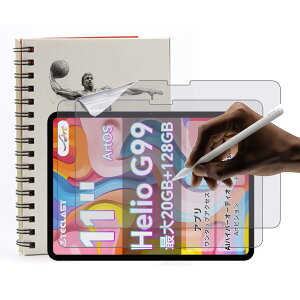 �y2���Z�b�g�z Teclast ArtPad Air �p �ی�t�B���� 11�C���` ���̂悤�ȕ`���S�n Teclast ArtPad Air �^�u���b�g 2025�N���� YAJOJO ���˒ጸ ����� �w��h�~ �A���`�O���A �y���斁�Ֆh�~ �t�B����