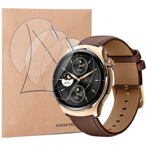 For Mibro Lite 3 Pro �t�B���� �y3���Z�b�g�z Mibro Lite 3 Pro�p �ی�t�B���� TPU�f�� �S�ʕی� �����ߗ� 24���Ԏ����C���Z�p �����x�^�b�` �C�A�[�� �w��h�~ ��U�h�~ �_�炩�� ��ʕی�V�[�g