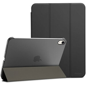 ProCase iPad 11����/10���� �P�[�X iPad�iA16�j11�C���` 2025/10.9�C���` 2022�ʗp �y�� �ϏՌ� �O�܂� �X�^���h �X�}�[�g�J�o�[�i�u���b�N�j