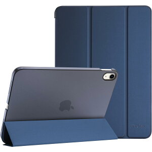 ProCase iPad 11����/10���� �P�[�X iPad�iA16�j11�C���` 2025/10.9�C���` 2022�ʗp �y�� �ϏՌ� �O�܂� �X�^���h �X�}�[�g�J�o�[�i�_�[�N�u���[�j