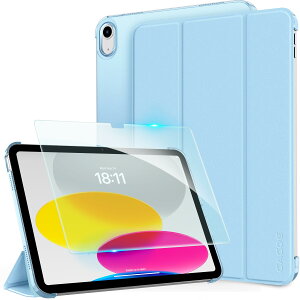 [iPad 11 10 P[X KXtB Zbg]CACOE ipad a16 11C` 2025/10.9C` 2022 ACpbhp n[hP[X I[gX[v O܂ Apple PencilΉ ΂ Jo[ Cgu[