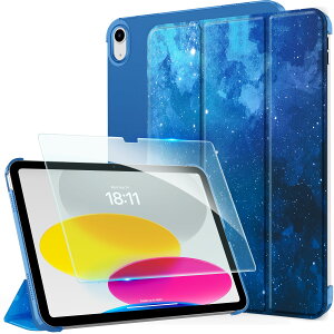 [iPad 11 10 P[X KXtB Zbg]CACOE ipad a16 11C` 2025/10.9C` 2022 ACpbhp n[hP[X I[gX[v O܂ Apple PencilΉ ΂ Jo[ F