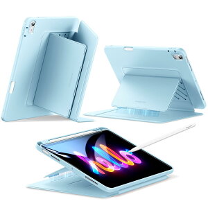 ESR iPad Air 11C` P[X(M3/M2A2025/2024) iPad Air 5/4 pJo[(2022/2020) y[ ϏՌ cX^h EFCN/X[v Pencil Pro/USB-C CX[dΉ }`AOP[X 11