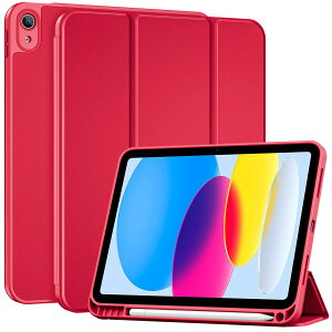 ProCase iPad 11����/10���� iPad�iA16�j11�C���` 2025/10.9�C���` 2022 �e���̂���TPU�o�b�N �ϏՌ� �O�܂� �X�^���h �X�}�[�g�J�o�[