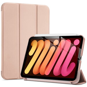 ProCase iPad Mini A17 Pro 7 2024 Mini6 P[X 2021 8.3C`AX O܂X^h n[hobNJo[AKp@FiPad Mini A17 Pro 7 2024AMini 6 2021 -[YS[h